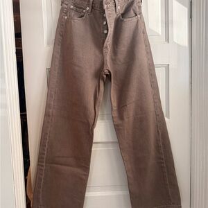 Agolde Ren high-rise wide-leg jeans